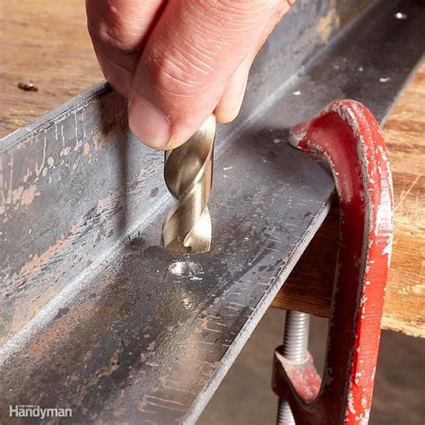 cut sheet metal with drill|drilling through sheet metal.